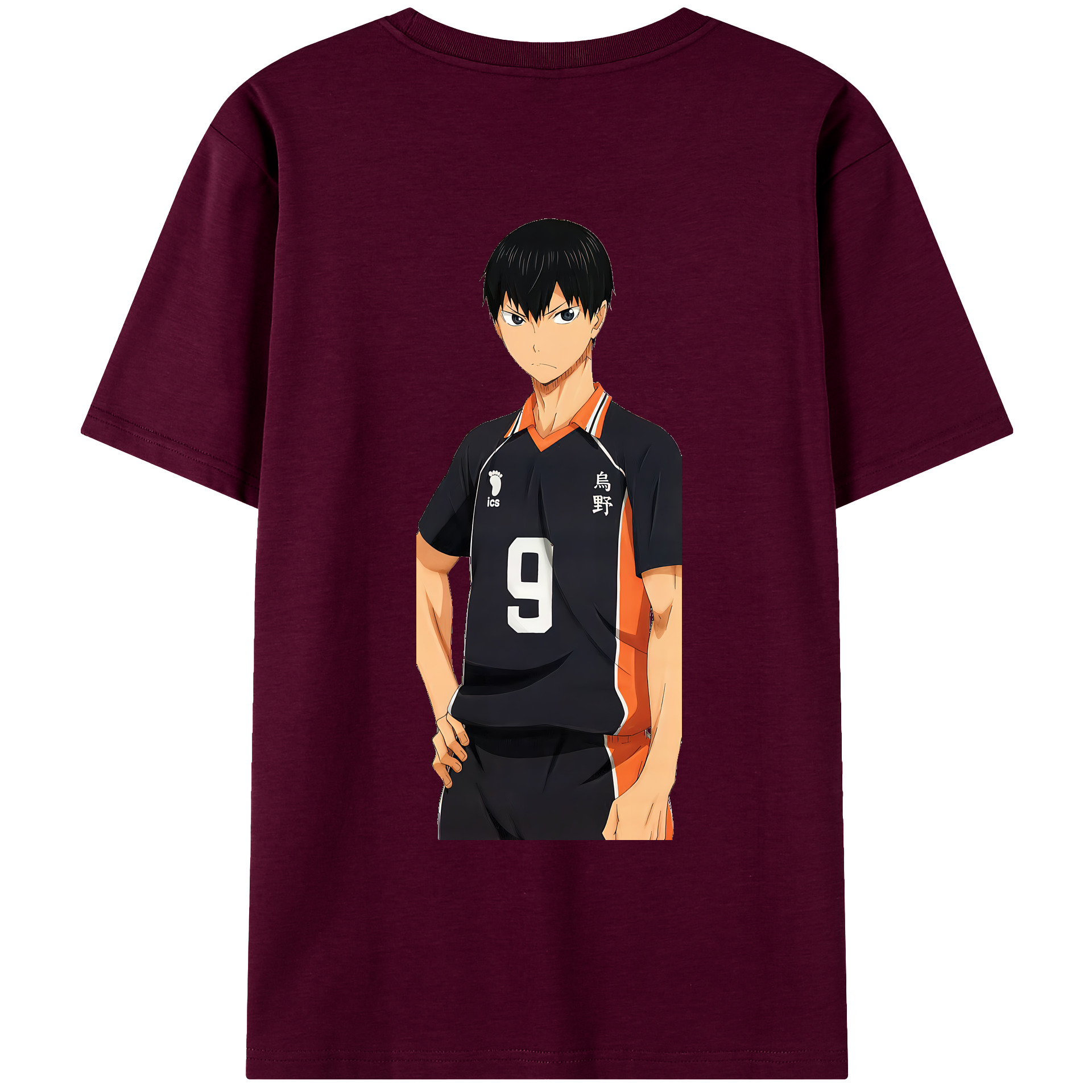 （画像用） ハイキュー!! Haikyu!! レディース半袖Tシャツ(バックプリント)